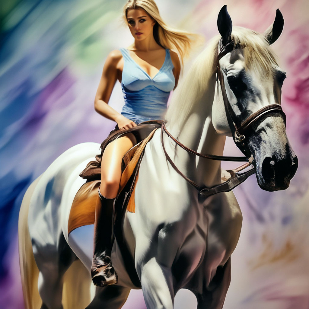 Игровой набор Mattel Barbie Наездница с лошадкой