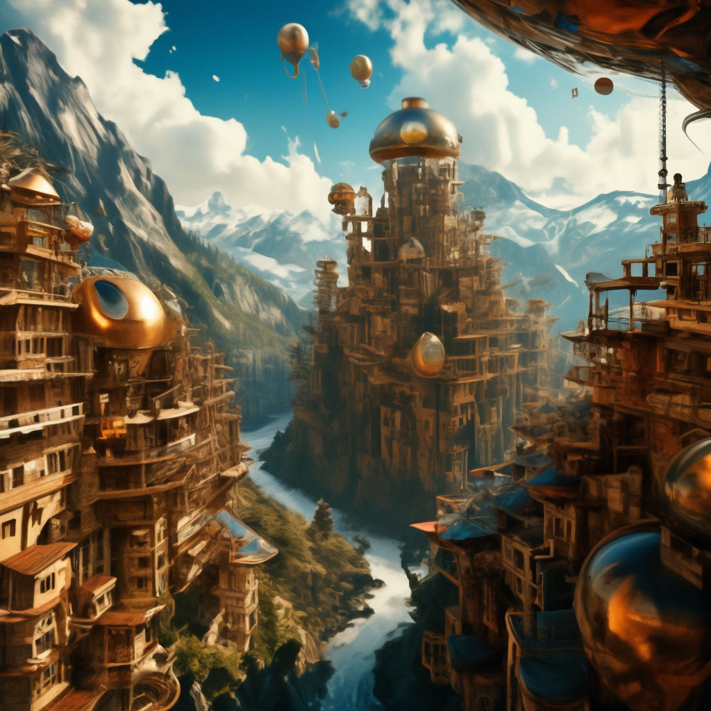 Steampunk Fantasy World
