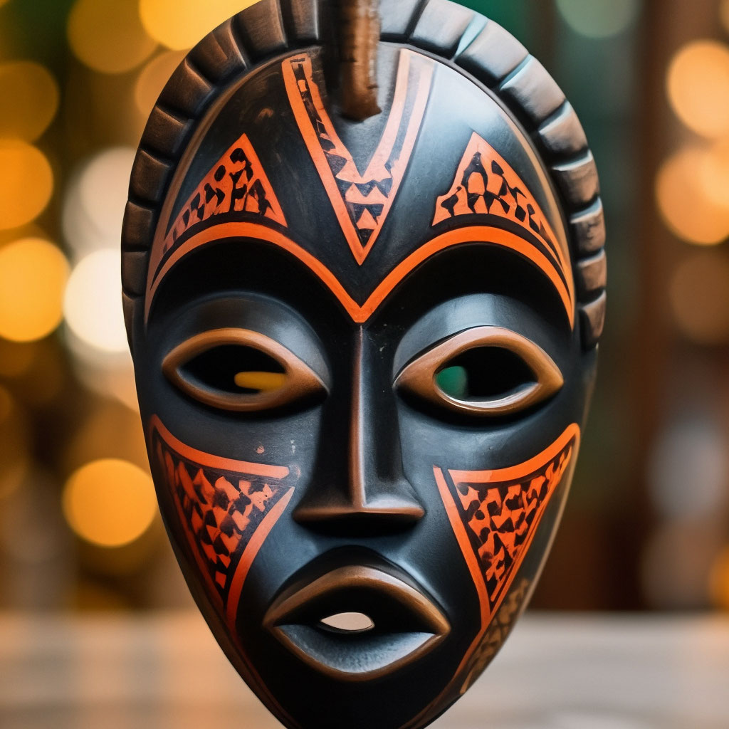 Украшение настенное African Mask, коллекция Африканская маска