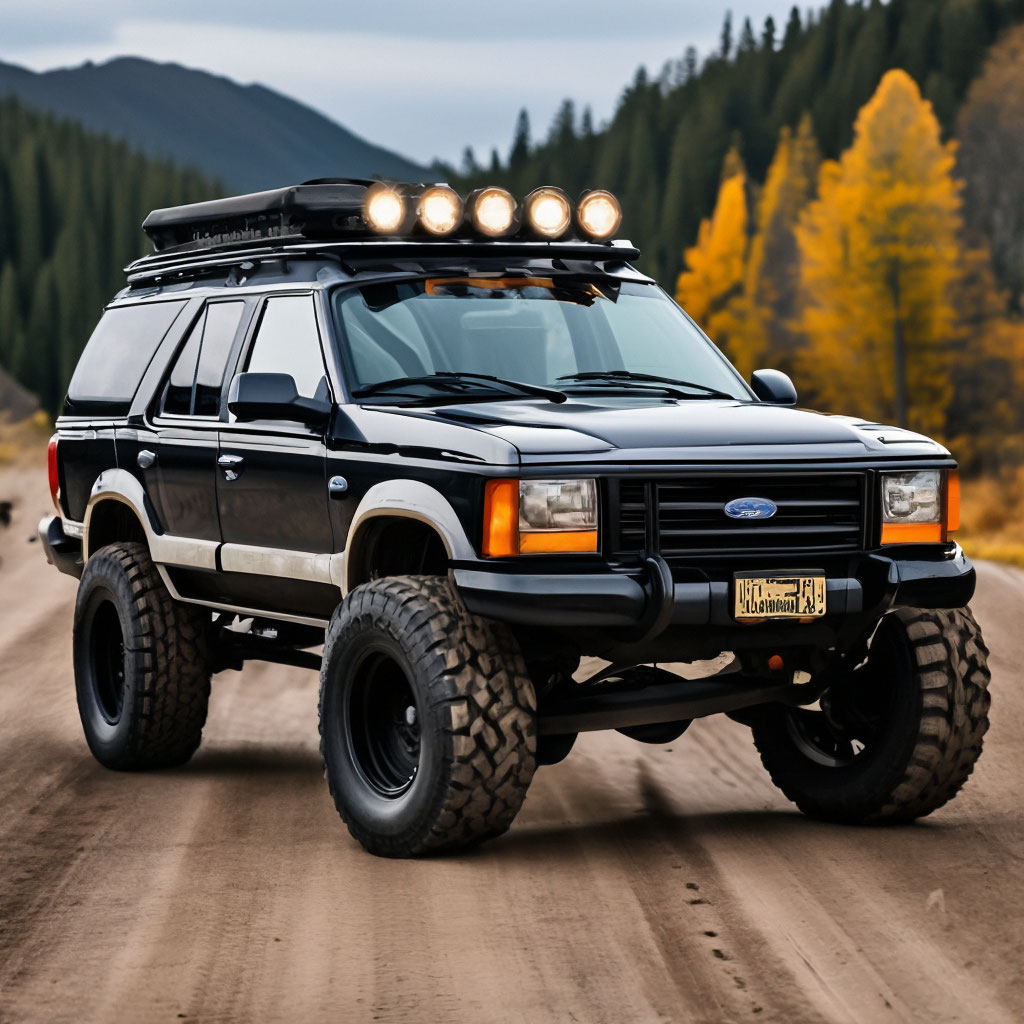 1991 Ford Explorer Xlt Chopped
