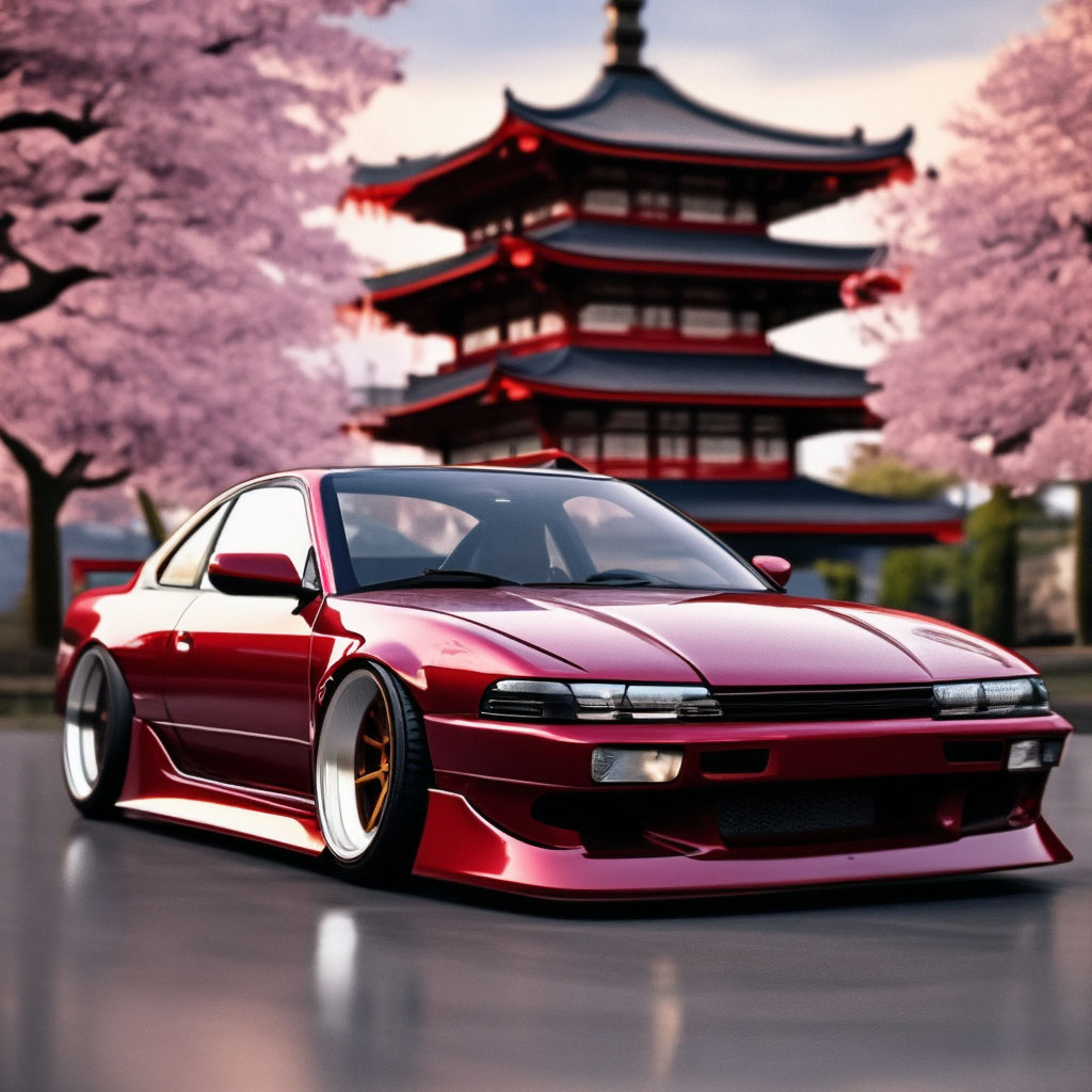 Nissan Silvia s15 японский стиль