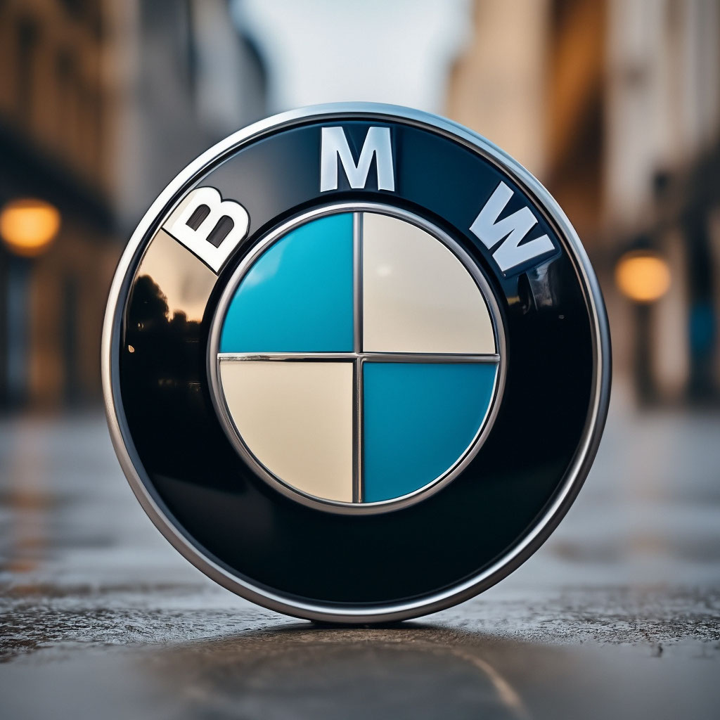 BMW logo 4k