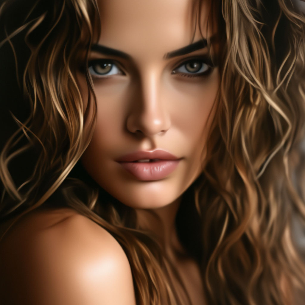 "Gloss and shine" - image created in Shedevrum.