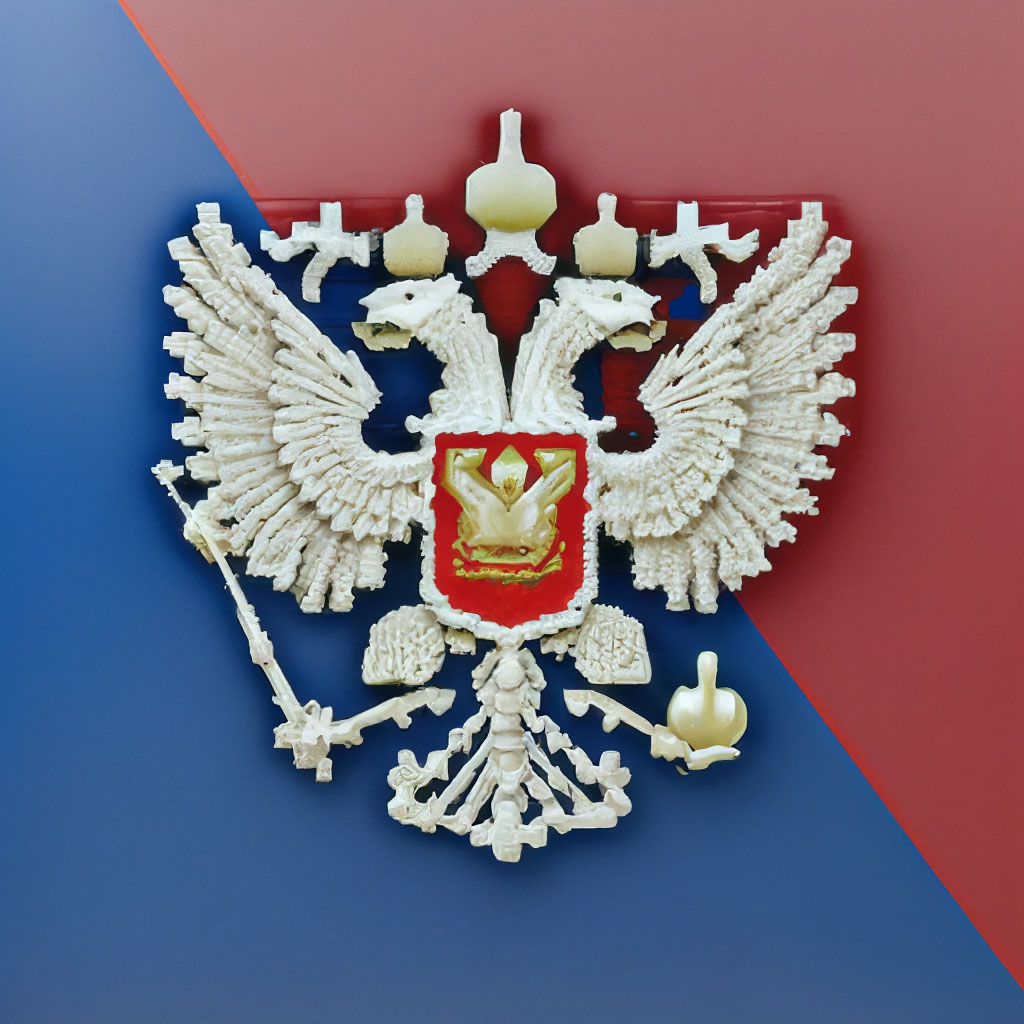 Поделка герб россии