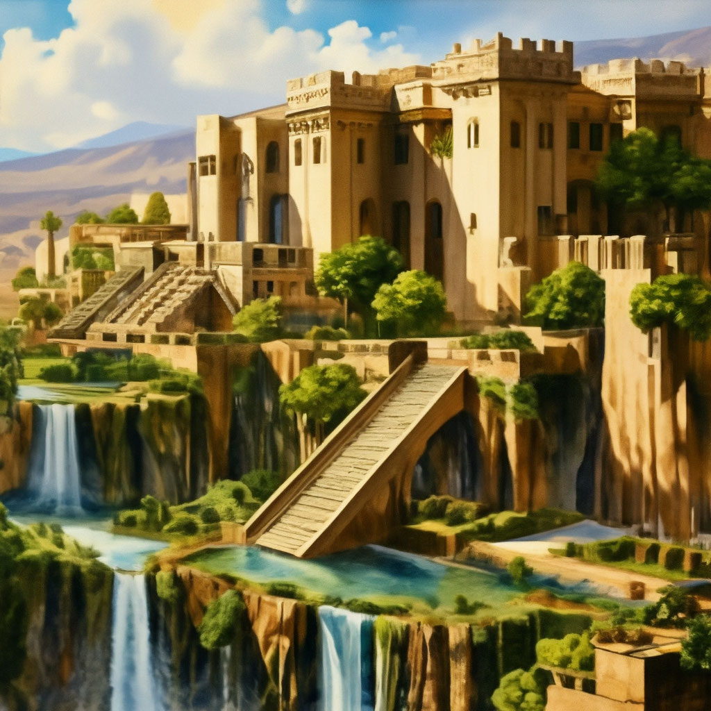 Чудо Вавилона: висячие сады Семирамиды | КотоFF | Дзен