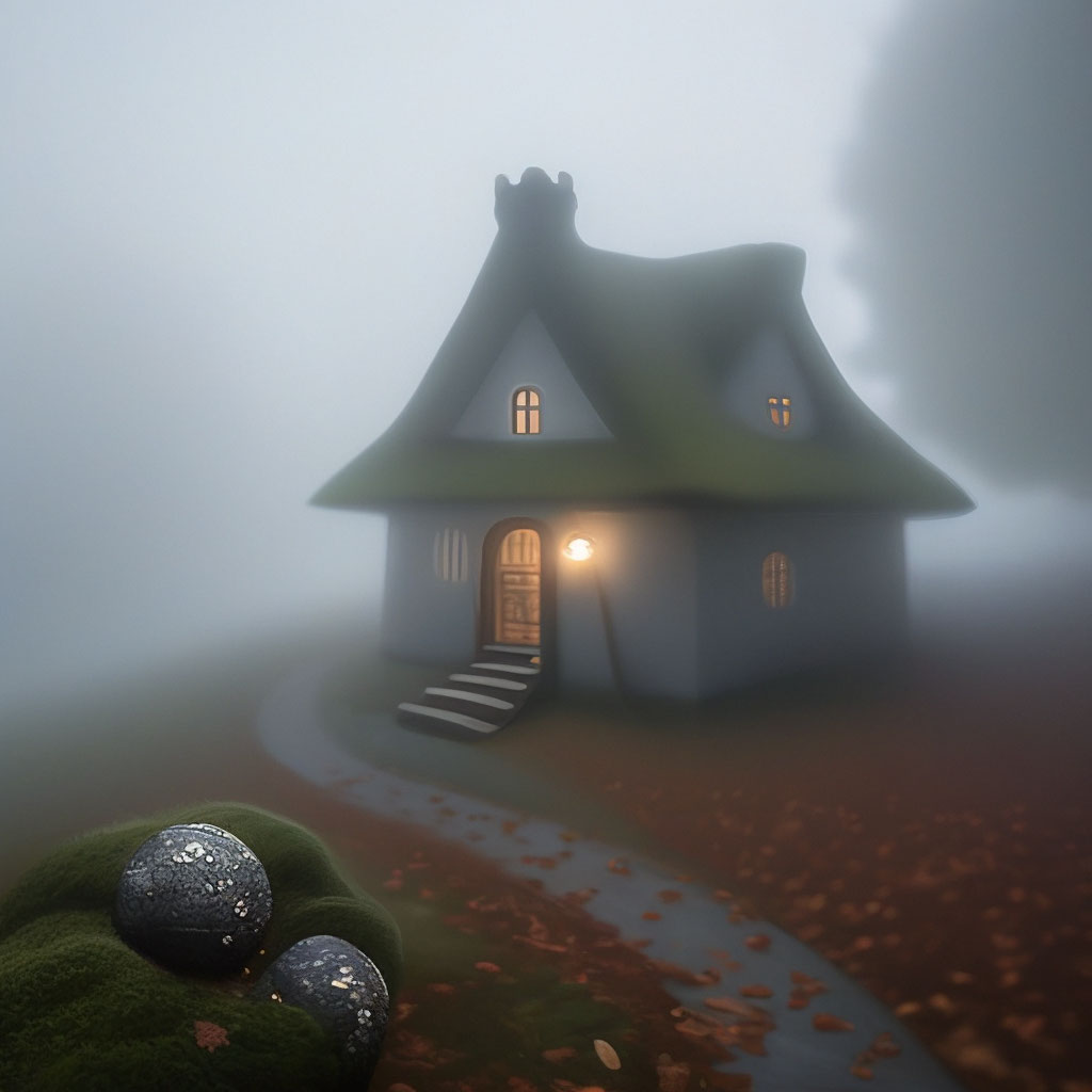 Дом ёжика в тумане» — создано в Шедевруме