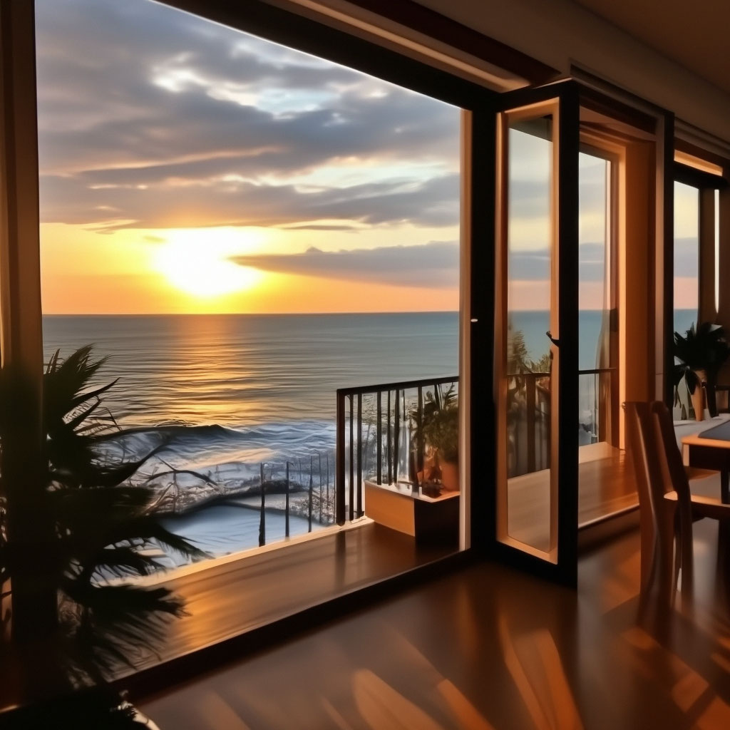 Фото по запросу Красивые дома видом море