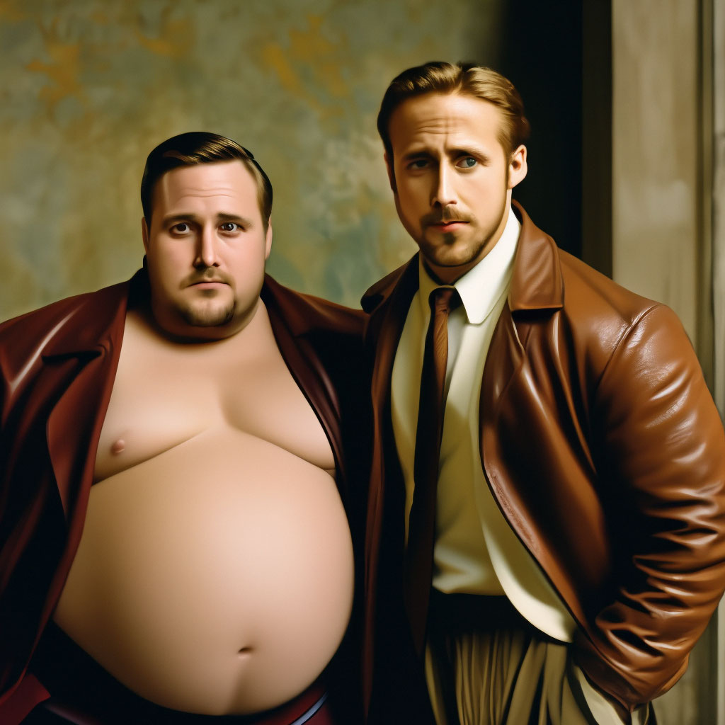Ryan Gosling Fat Suit