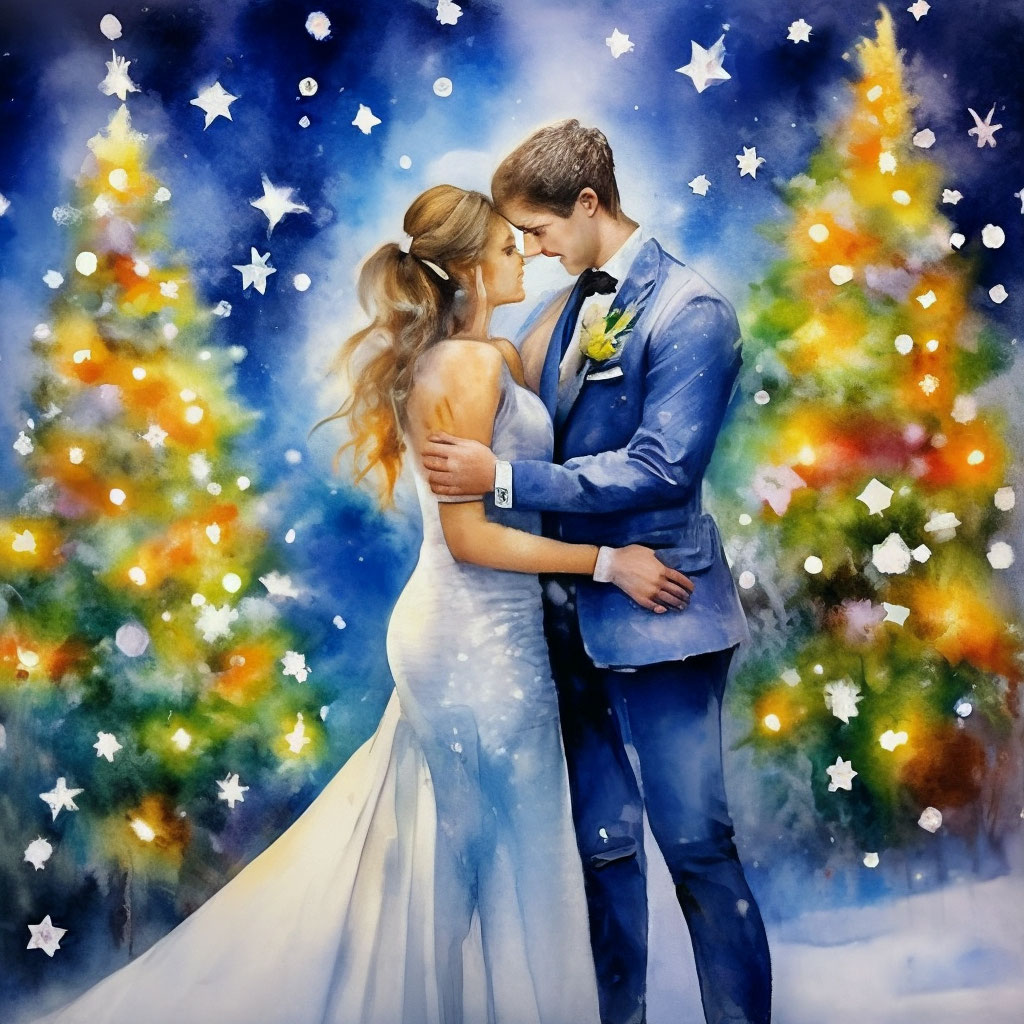 Новогодняя свадьба: танцуют все! - свадебная статья, 16 декабря 