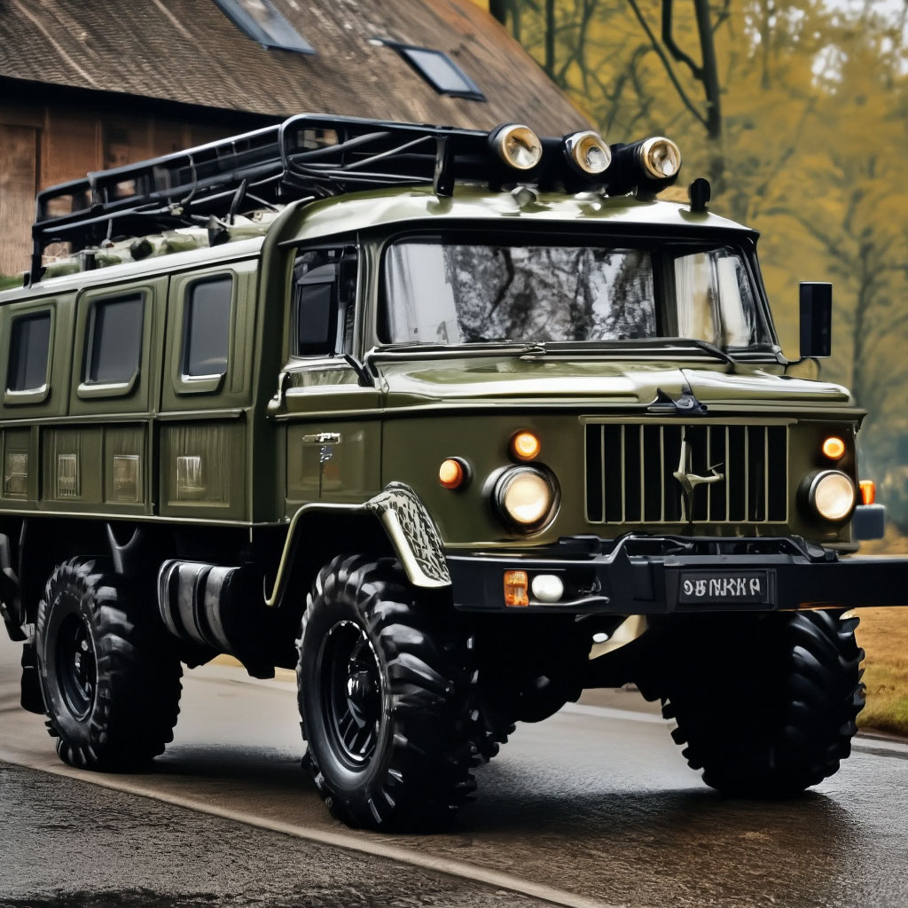Снегоболотоход ГАЗ-66 "Бархан" из Бишкека обрел вторую жизнь в Москве Все о груз