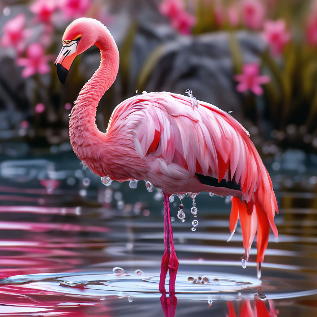 Персик Розовый Фламинго