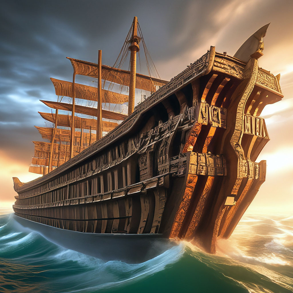 Как строят деревянные корабли