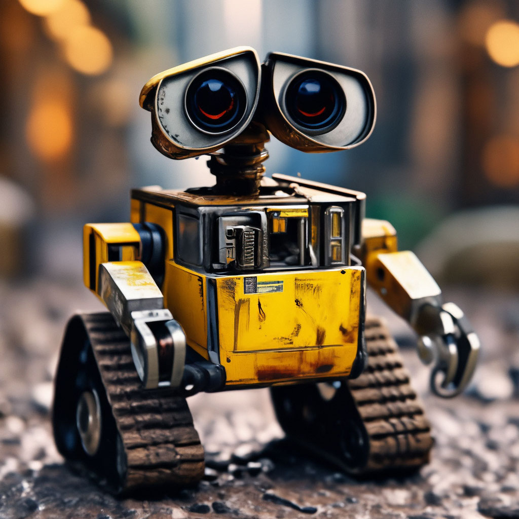 Wall-e robot , professional photo, …