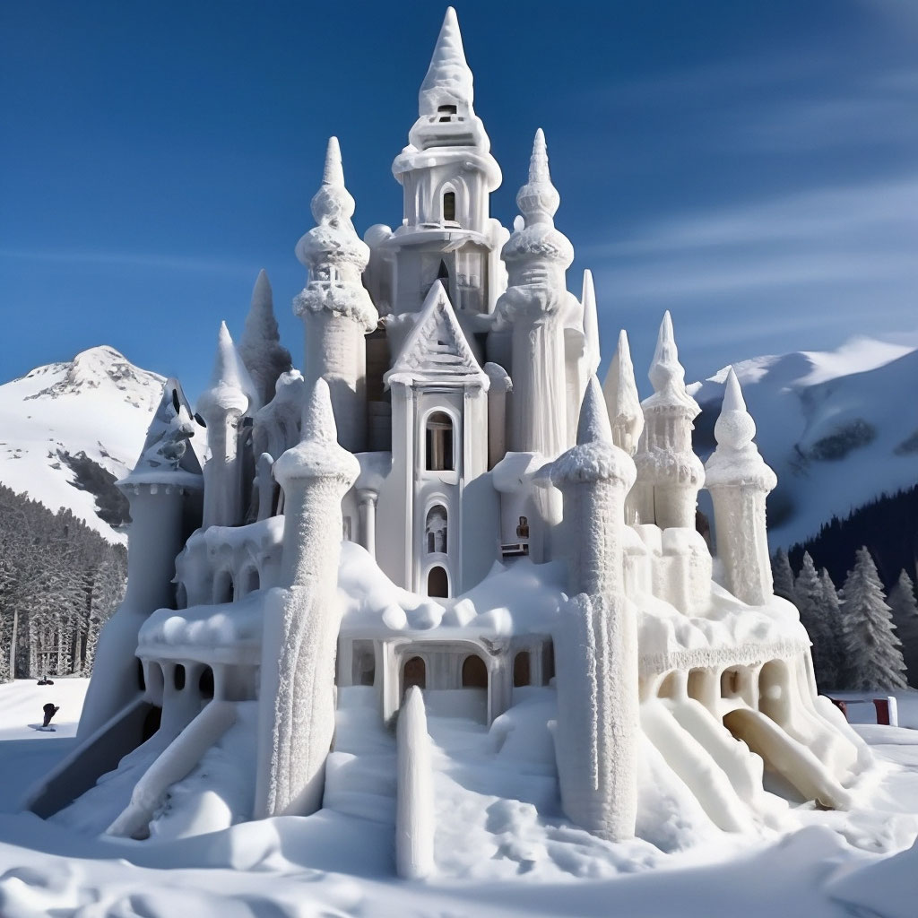 Изображения по запросу Замок зима