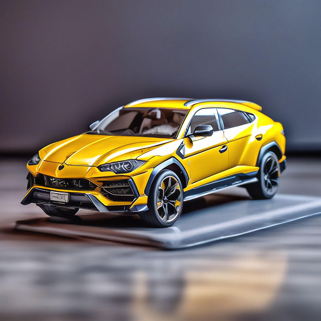 Lamborghini urus miniature on sale