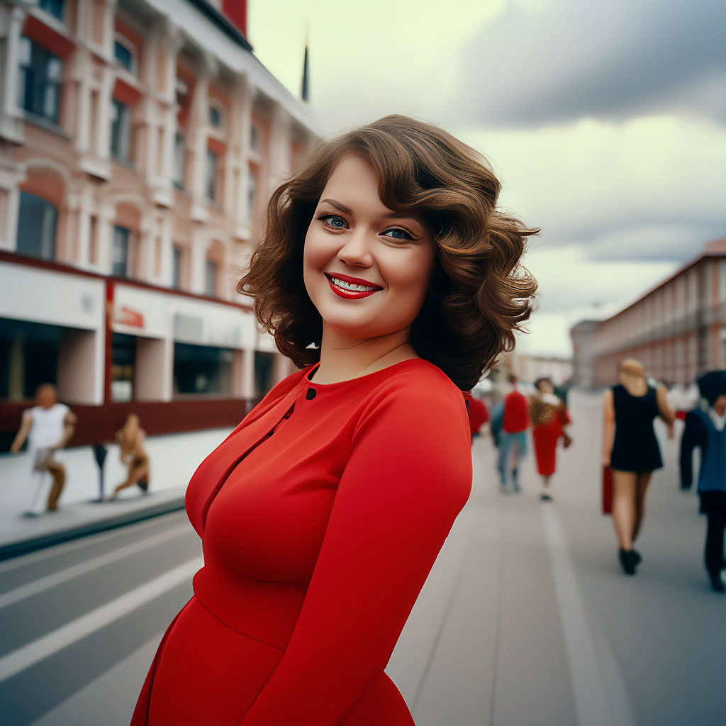 1970s street style photo,СССР …» — создано в Шедевруме