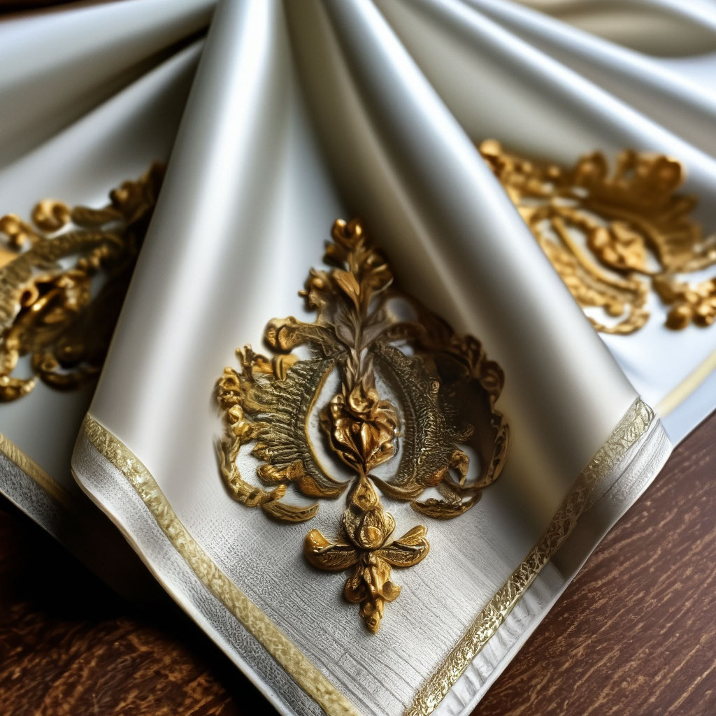 K-15 Праздничный платок. Набор для вышивки крестом Мережка