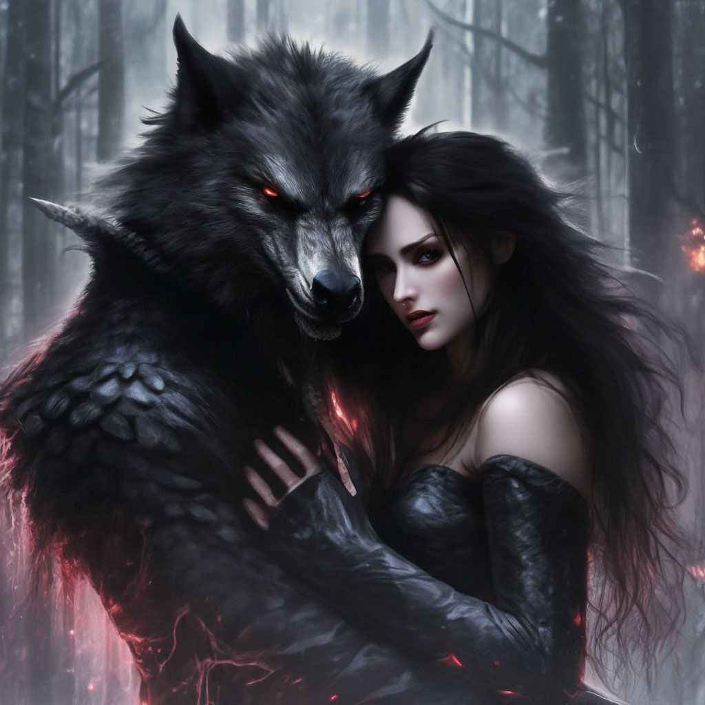 Vampires And Werewolves Love Vampire Vs. Werewolf 🧛♀🐺 This Is