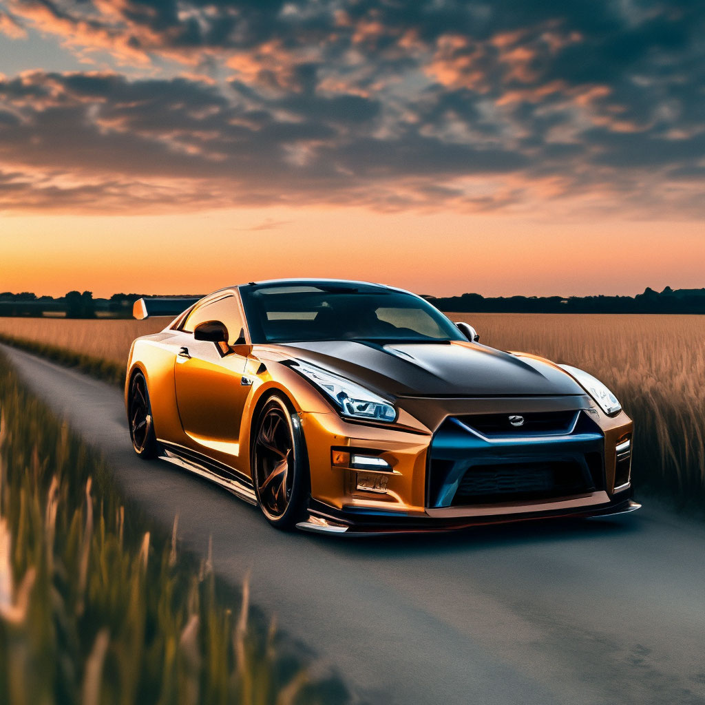 Asphalt Nissan GTR