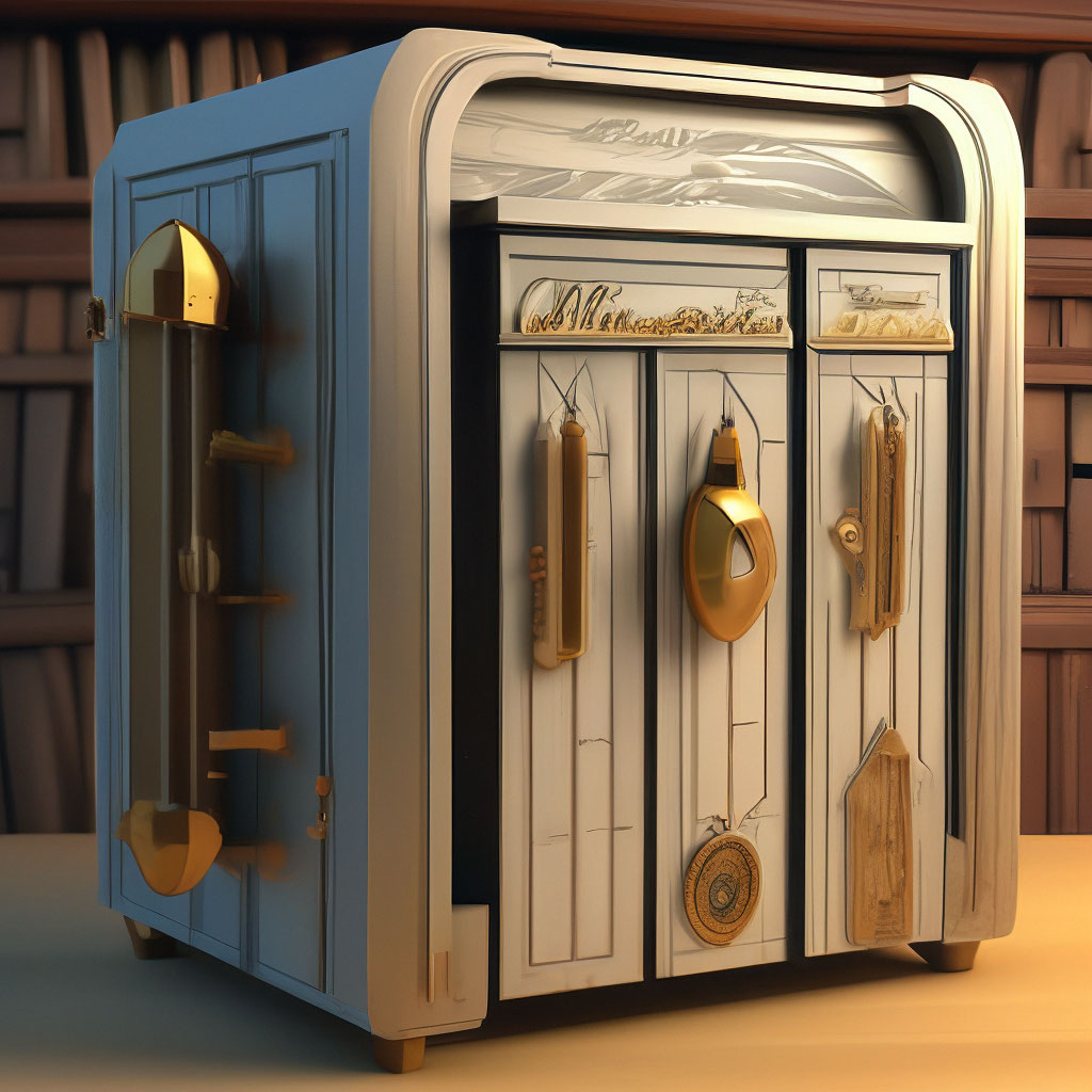 Настоящий сейф из картона — хранилище для самого ценного