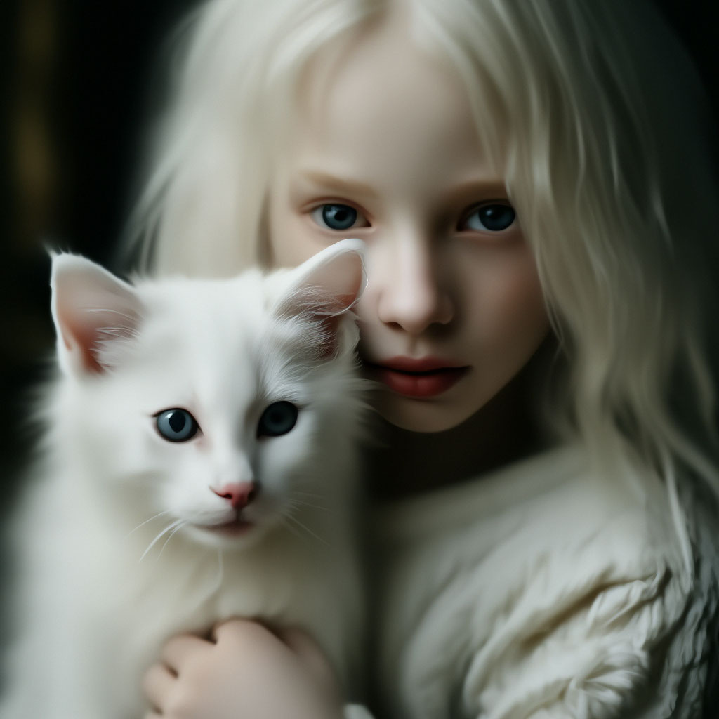 Коты альбиносы