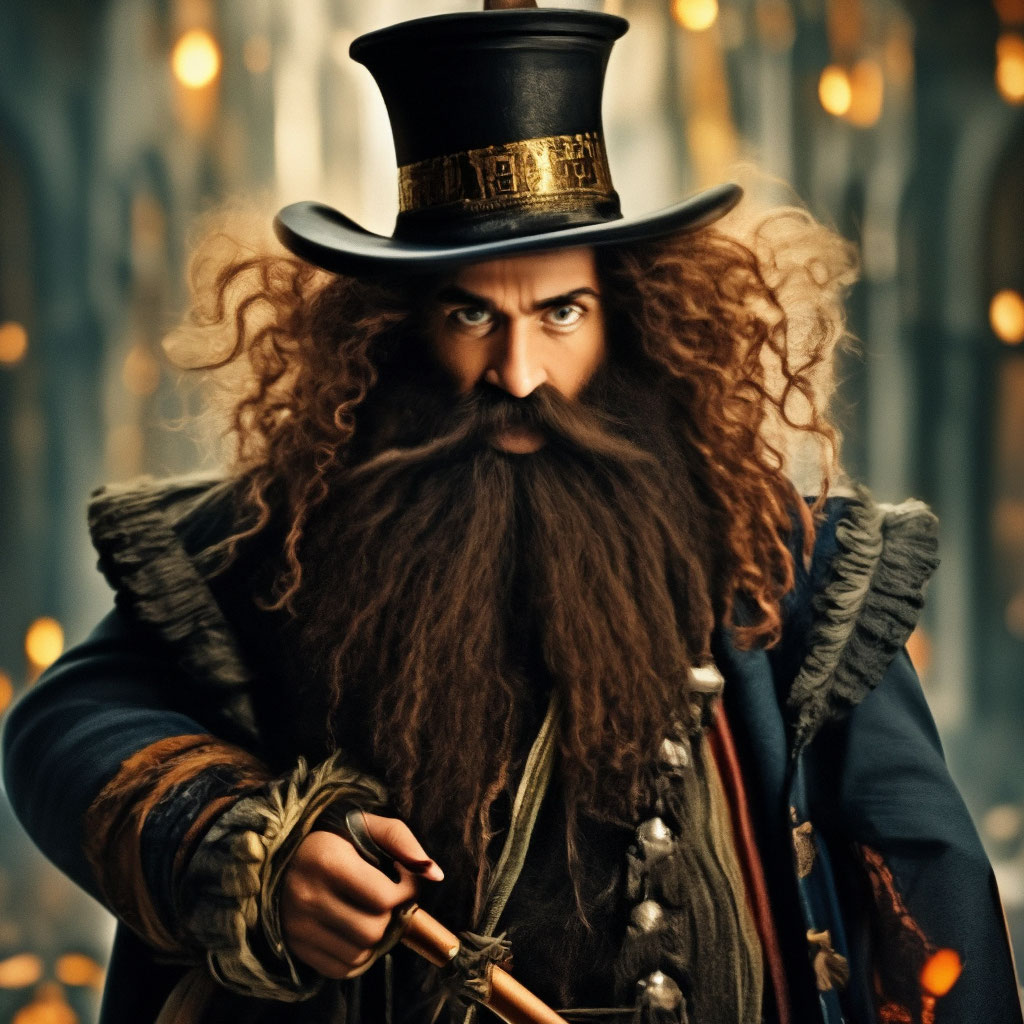 Карабас барабас фото из фильма "Karabas Barabas, long beard, the main." - image created in Shedevrum