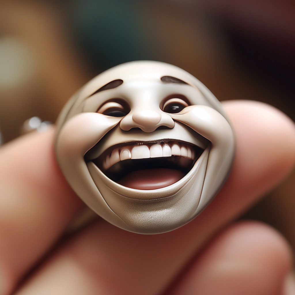 «Маленький, смешной, забавный,с …» — создано в Шедевруме