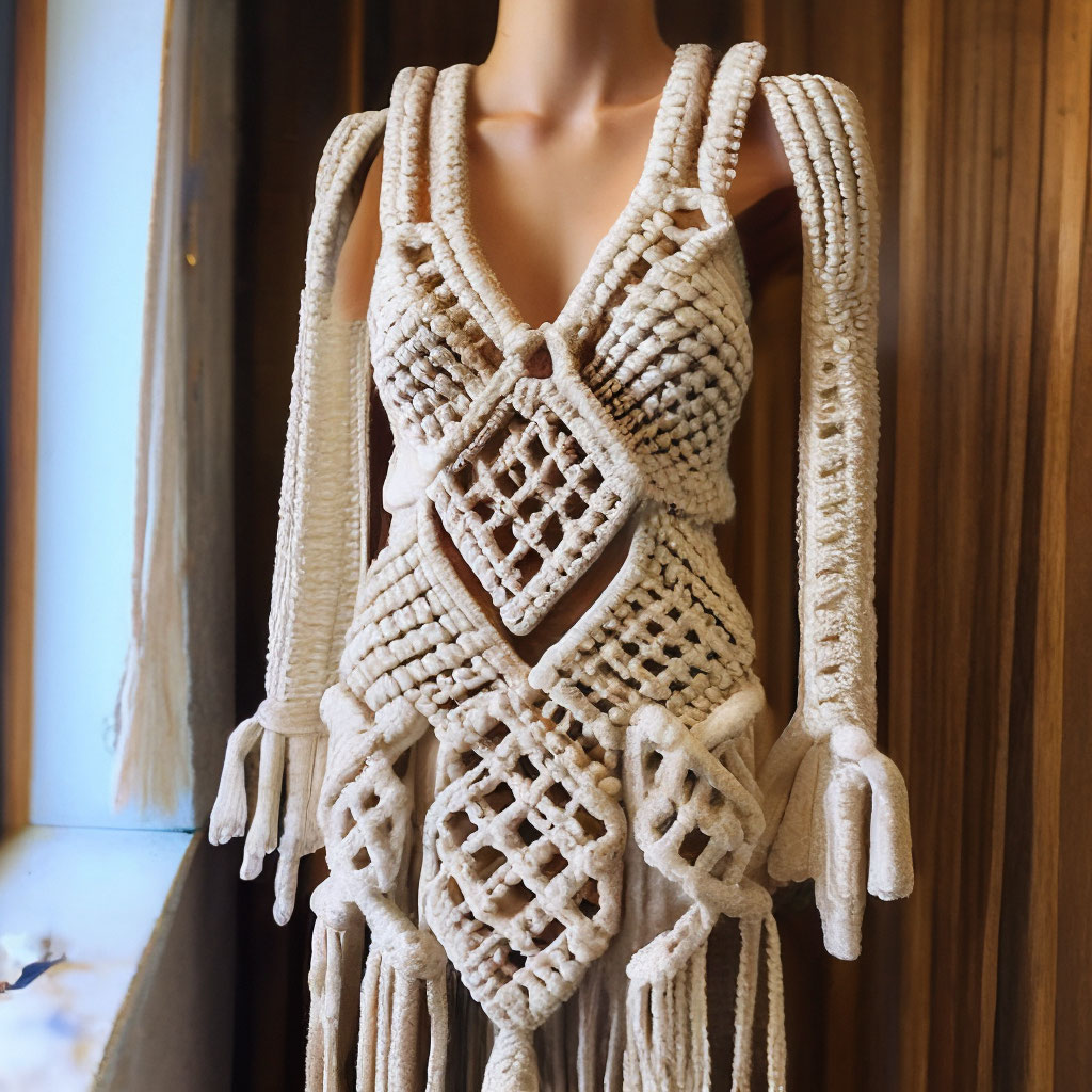 FASHION DRESS MACRAME / Одежда Макраме стильно элегантно / БУДЬ В ТРЕНДЕ | MACRAMESSAGE | Дзен