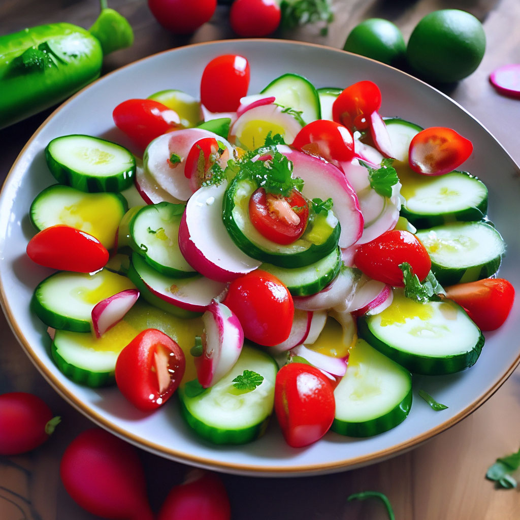 Салат из лука репчатого
