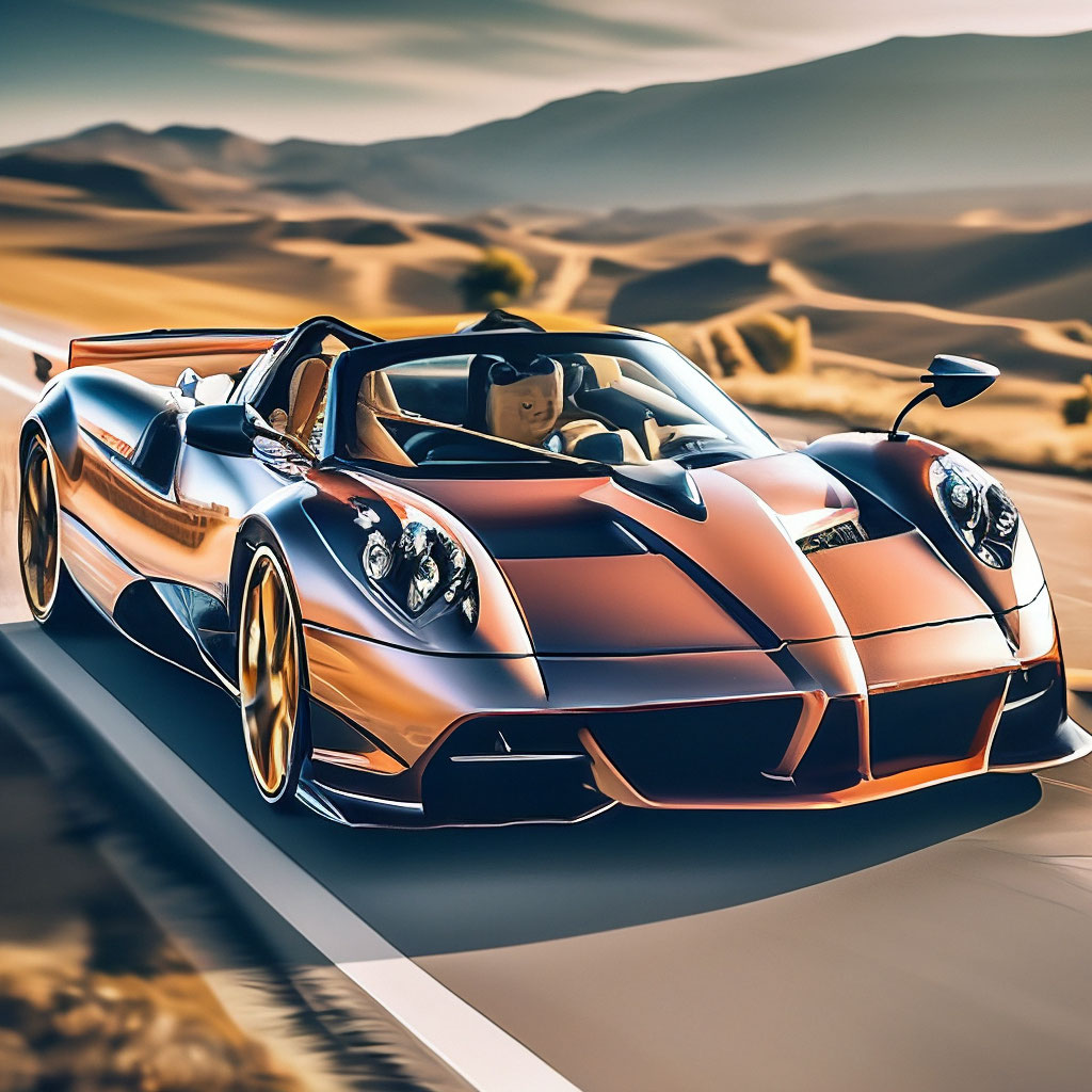 Итальянский суперкар Pagani Zonda: шедевр автомобильной индустрии» —  создано в Шедевруме