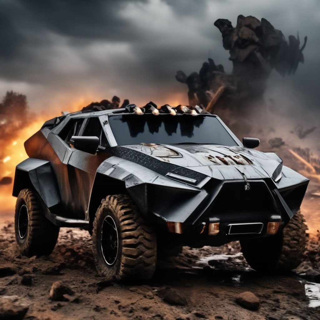 Внедорожник Karlmann King с угловатым дизайном