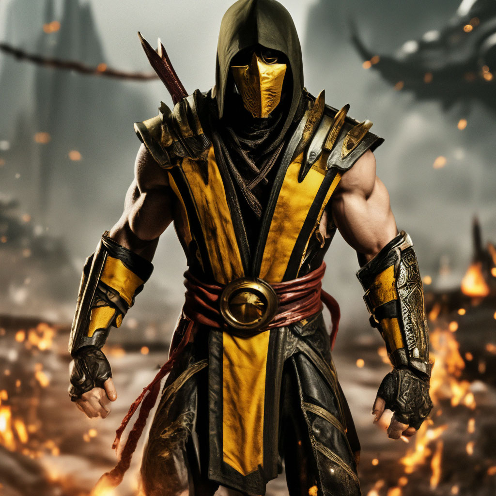 Все Костюмы Скорпиона. | Mortal Kombat X [RUS] Amino