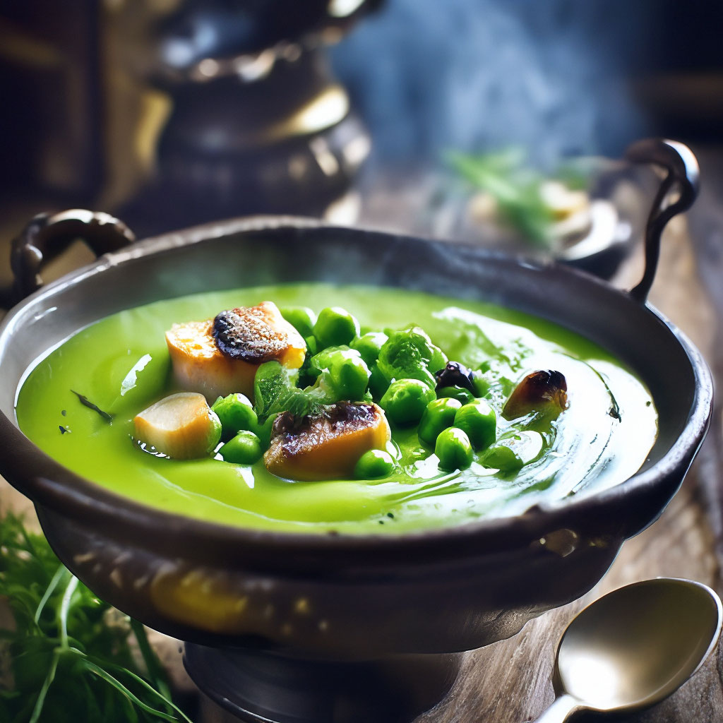 Гороховый суп на свиной кости – пошаговый рецепт приготовления с фото