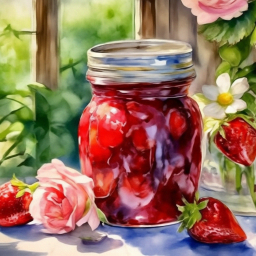 🍓🥰🍓😺 realistic watercolor a …» — видео создано в Шедевруме