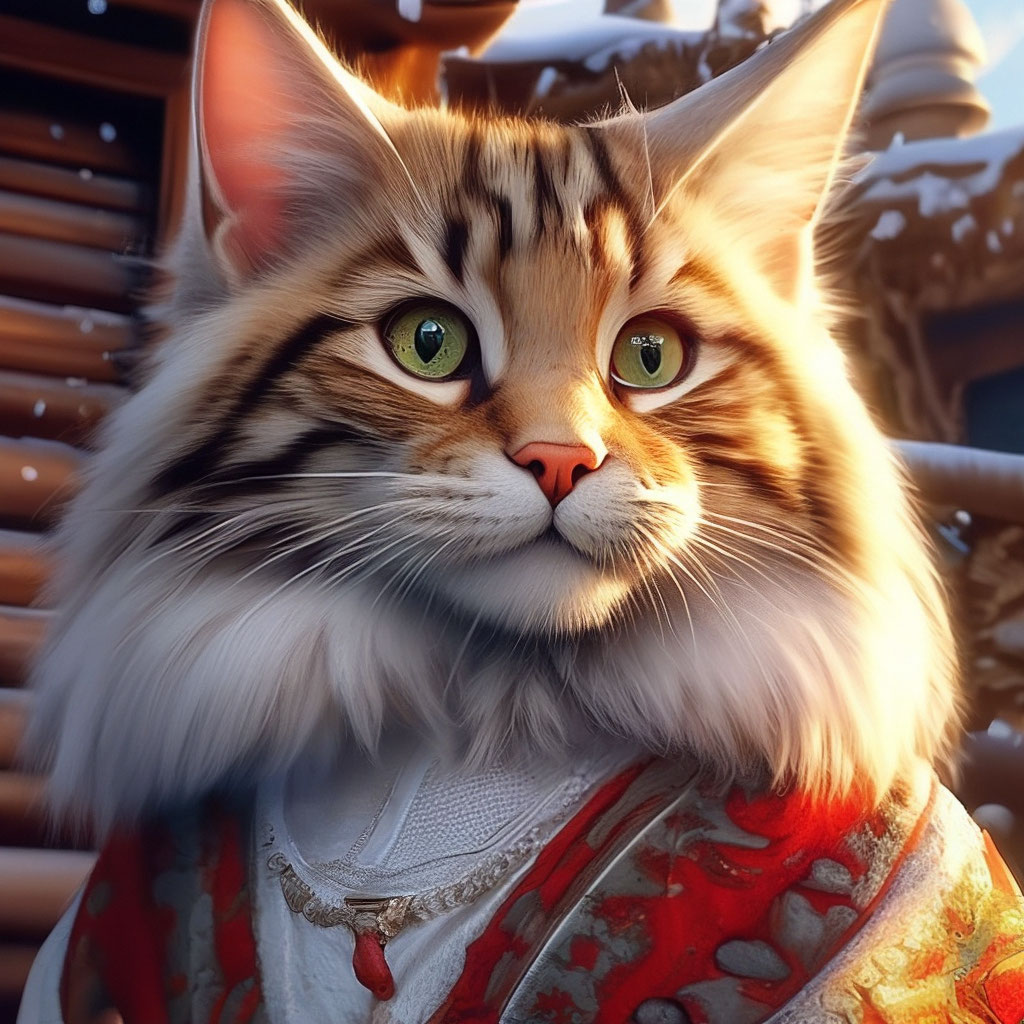 Кот баюн картинка