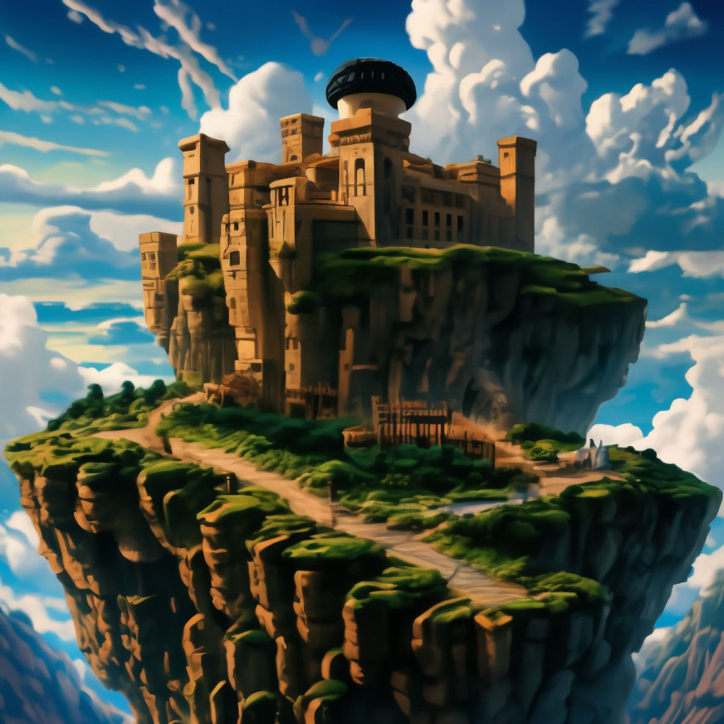 "The heavenly Castle of … | Мягкая …" — image created in Shedevrum