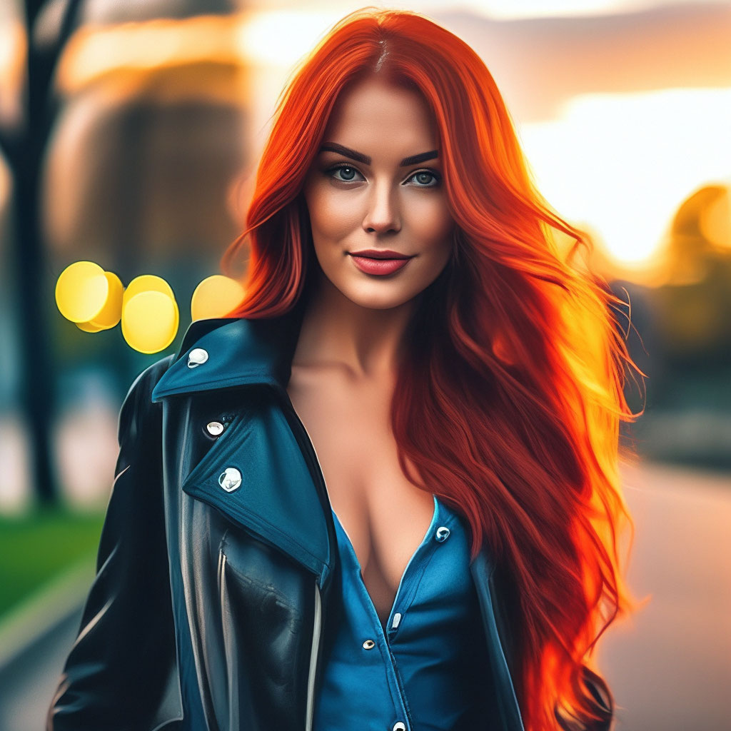 Фото по запросу Рыжие волосы женщина