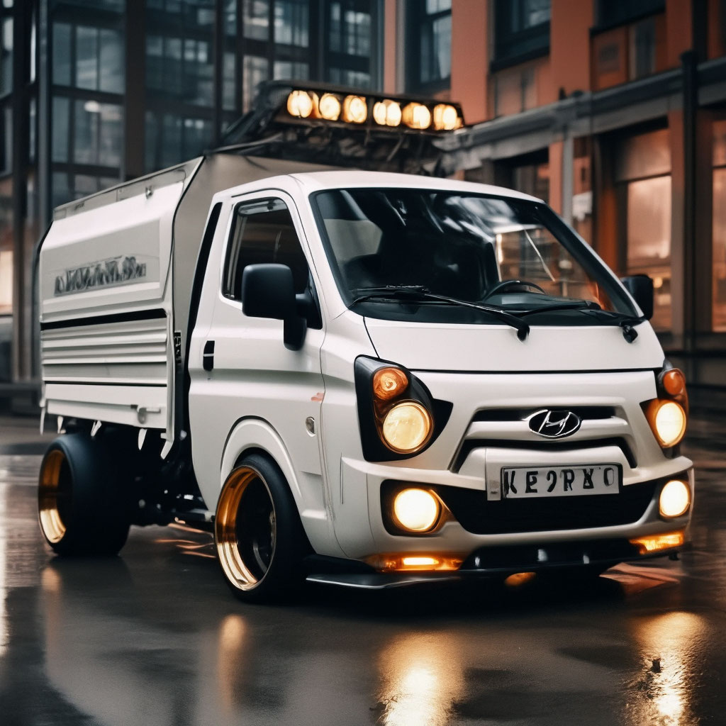 Hyundai Porter ￼ возле делового центра, … | Stance …» — Шедеврум