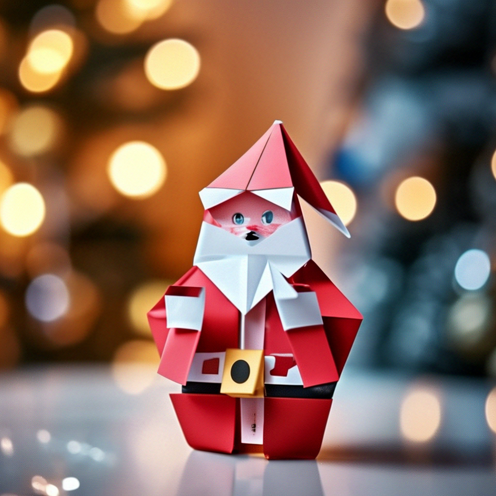 "I am very much a Santa Claus toy on the background of the New Year ...