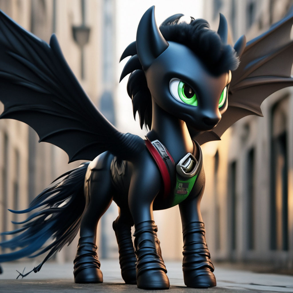 Toothless The Dragon Pony