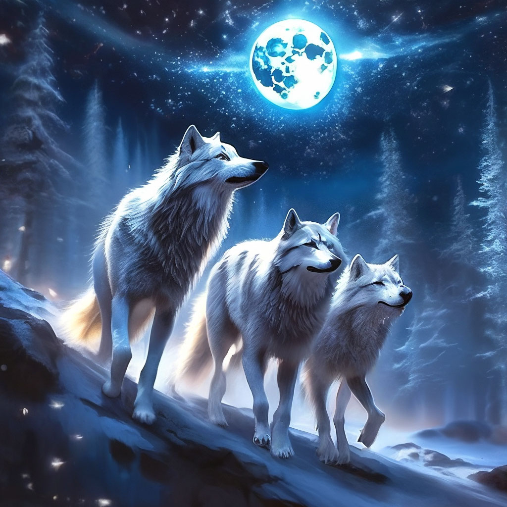 Символизм волка и духовное значение волков: волки воют на Луну и попадают в любовные переплеты