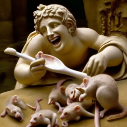 «Unusual! The ancient Romans brushed their teeth with dried and crushed ...