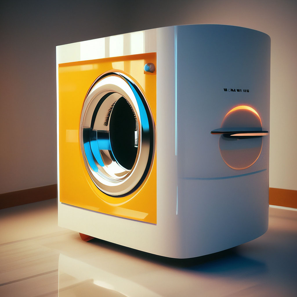 Потрясающие идеи размещения стиральной машины в интерьере студии