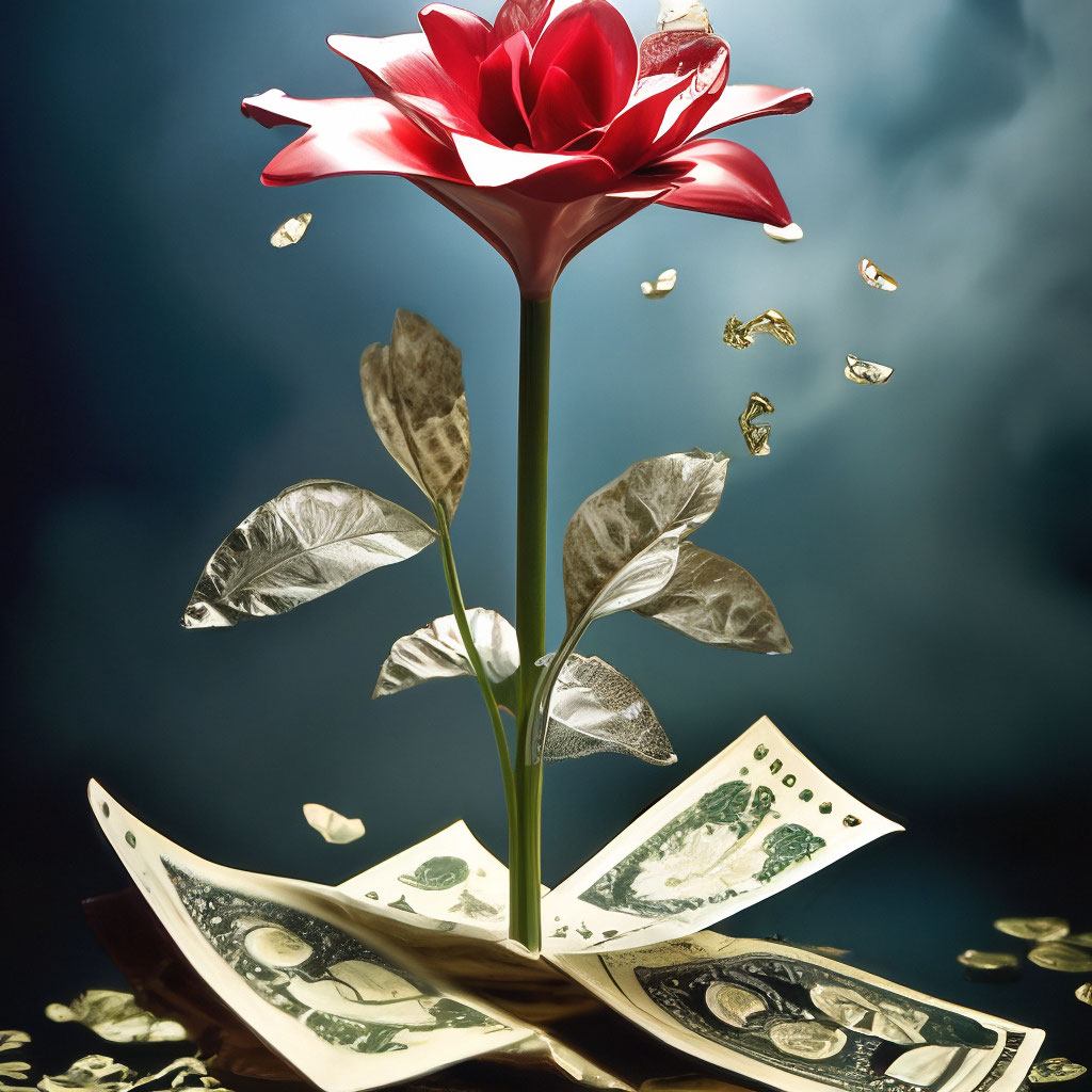 Фото Цветы обернутые деньгами, более 96 качественных бесплатных стоковых фото