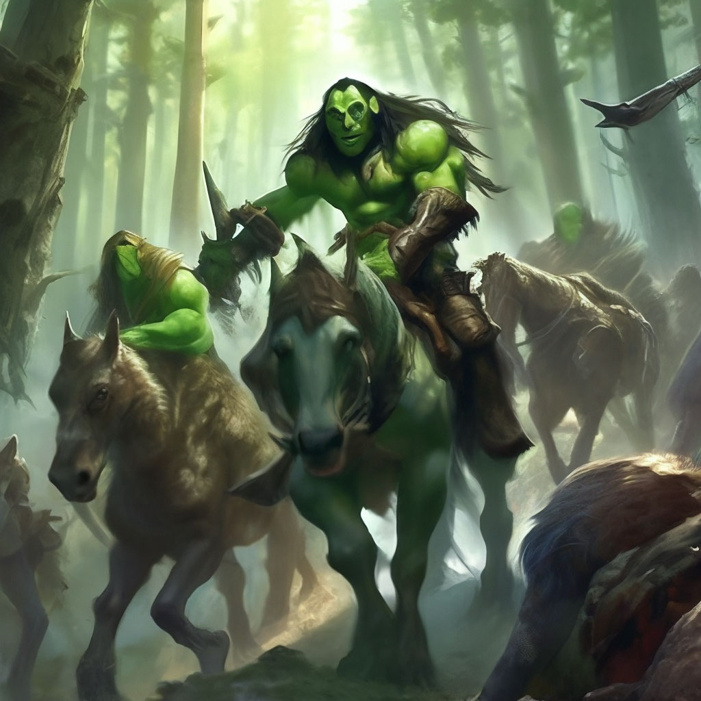 Рисунок, Фильм Варкрафт, Орки, …» — Создано В Шедевруме