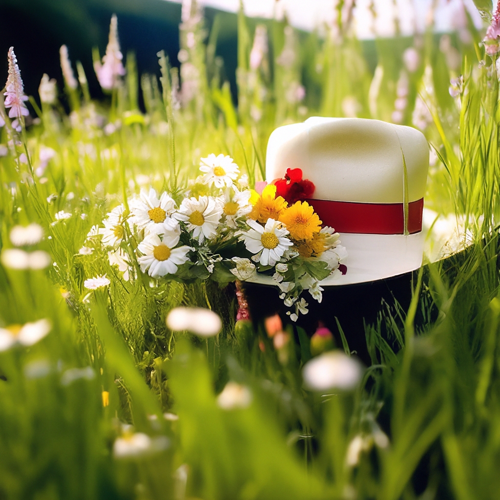 Поляна трава и цветы,на поляне …» — создано в Шедевруме