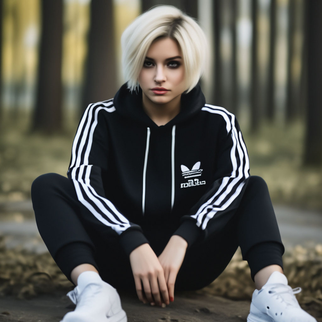 Adidas girl 2025 short hair