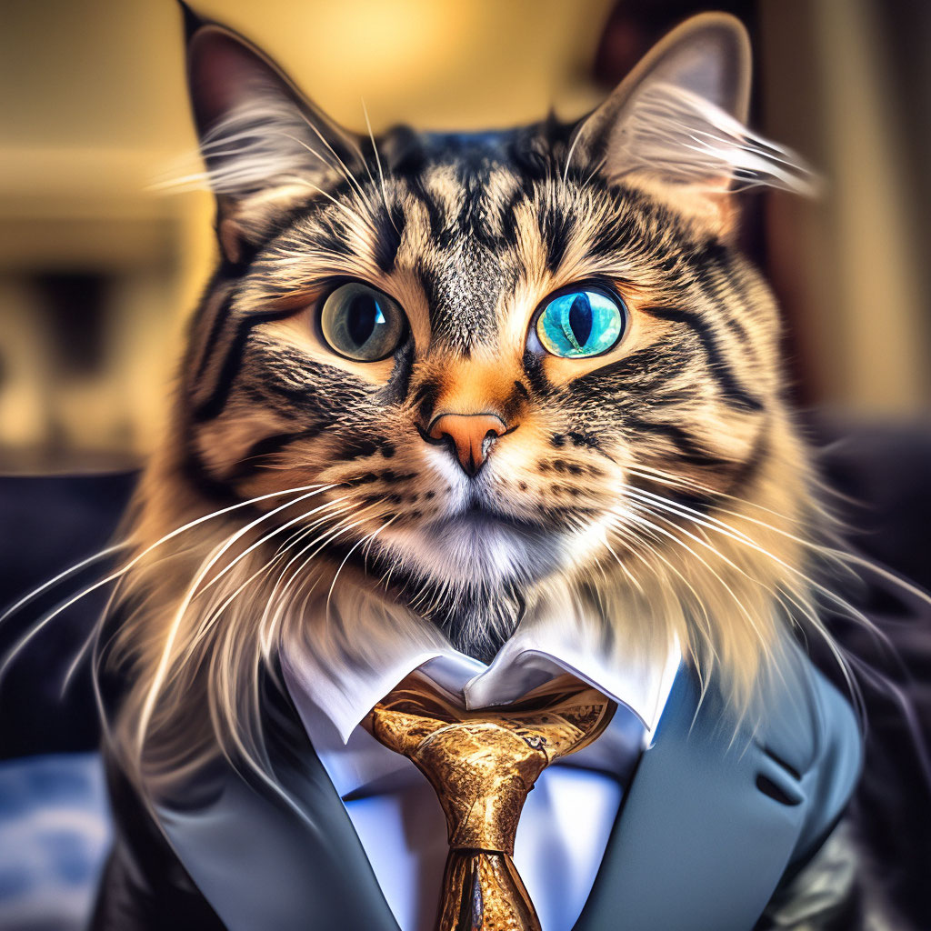 Кот в пиджаке
