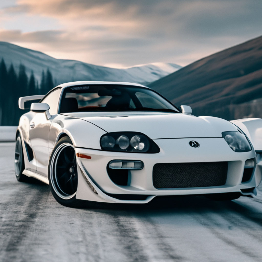 Toyota Supra a80 в разрезе