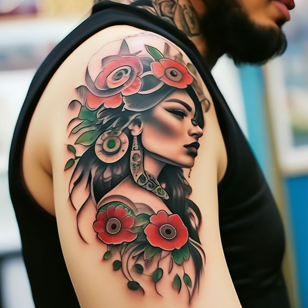 Best NeoOriental Tattoo — эксклюзивная номинация на 21 Московском Фестивале Татуировки